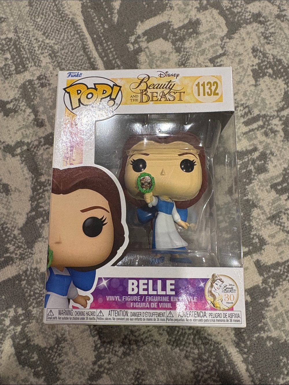 Funko Pop! Disney Beauty and the Beast Belle Blue and White Figure #1132